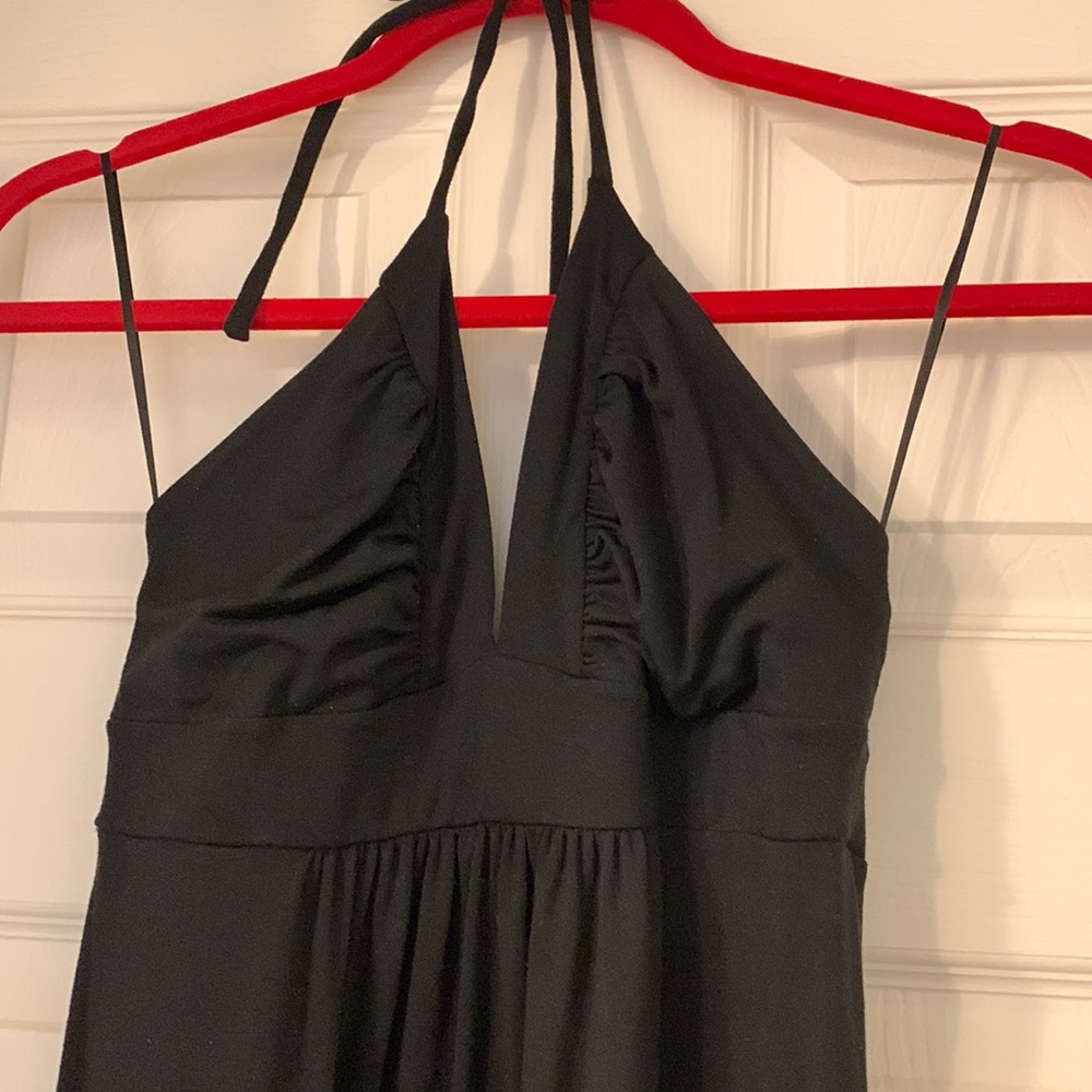 Susana Monaco black halter dress, 2, no defects